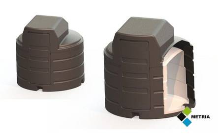 Metria Pro farmarisäiliö 5000L - Polttoainesäiliöt - M5000L - 2